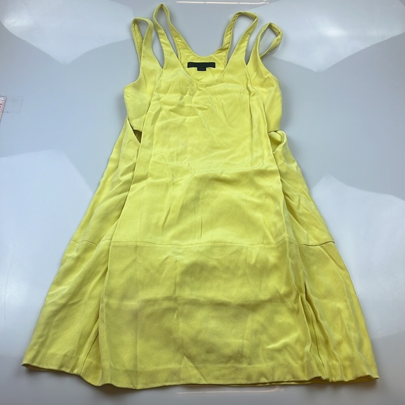 Alexander Wang 100% Silk Cutout Dress N174-7 - Picture 4 of 10